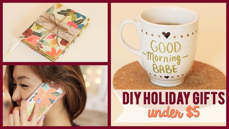 DIY Holiday Gifts (UNDER $5) #WinterWeylieLand | ilikeweylie