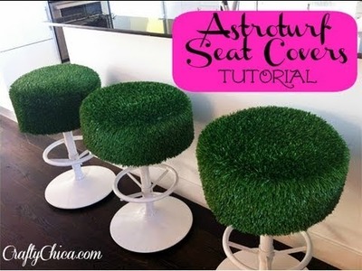 DIY Seat Covers || Astroturf Patio