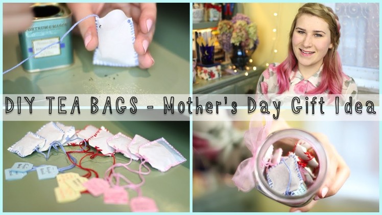 DIY TEA BAGS - Mother's Day Gift Idea | Mademoiselle Ruta