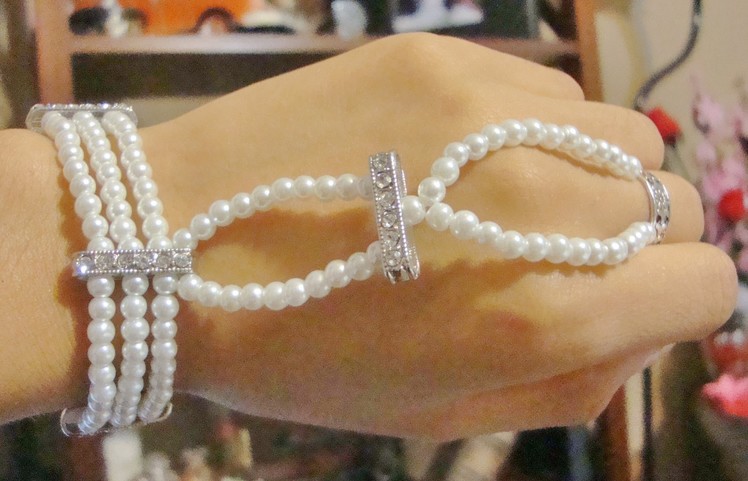 DIY The Great Gatsby Inspired Ring Wrist Bracelet for Prom Wedding (Cheap)