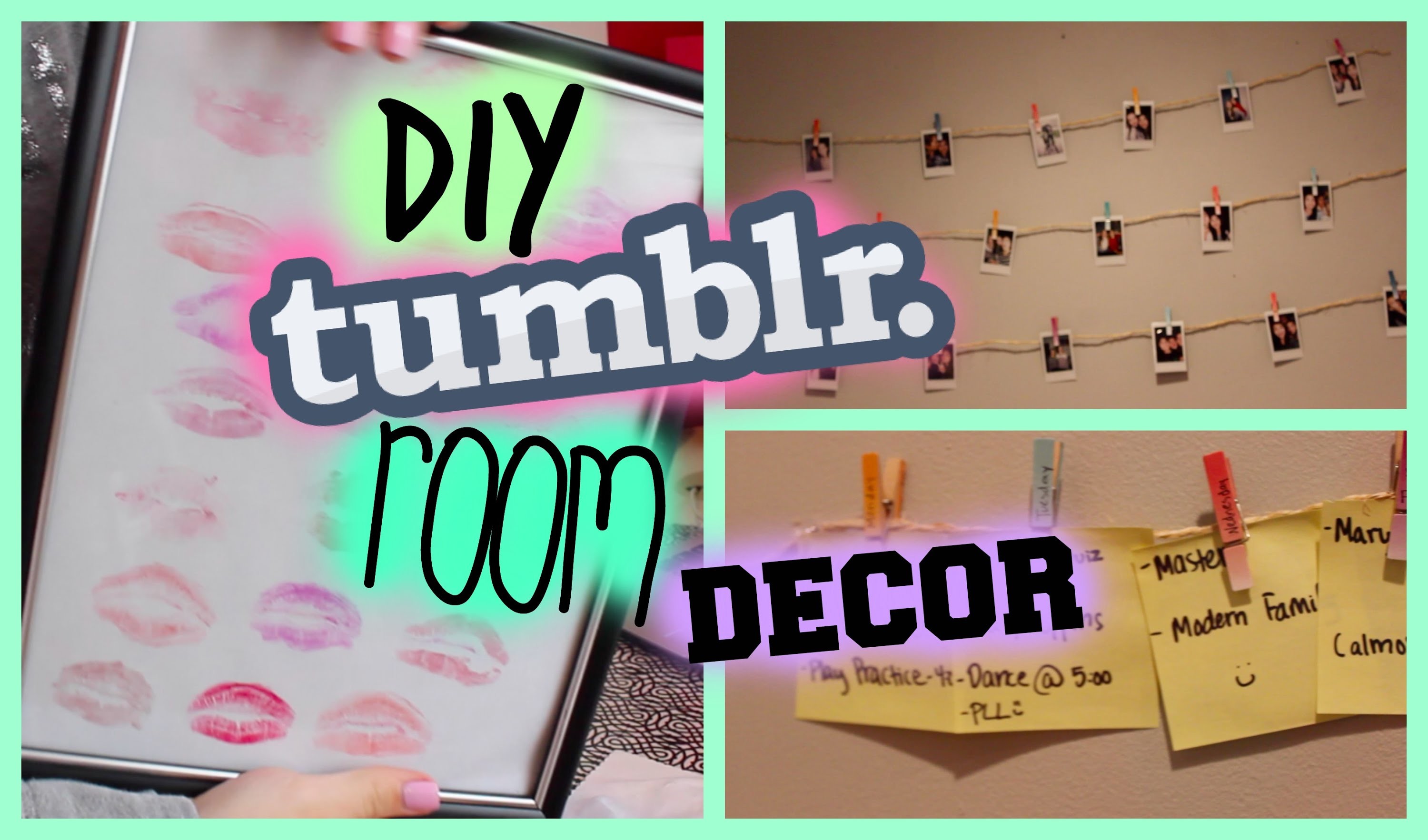 DIY  Tumblr  Room  Decor  