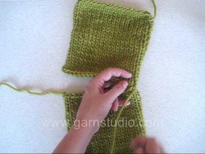DROPS Technique Tutorial: How to sew shoulder seam