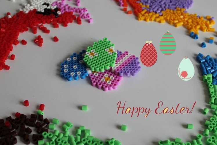 Easter Eggs Pearl Beads Hama Beads Huevos de pascua Speed Art