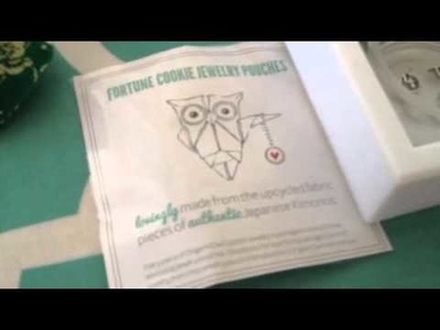 Fortune Cookie Jewelry Pouches by Origami Owl