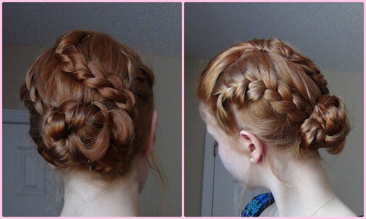 French Braided and Braided Updo! ♥
