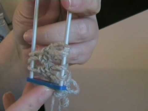 Hairpin Lace: Casting on and the Basic Stitch