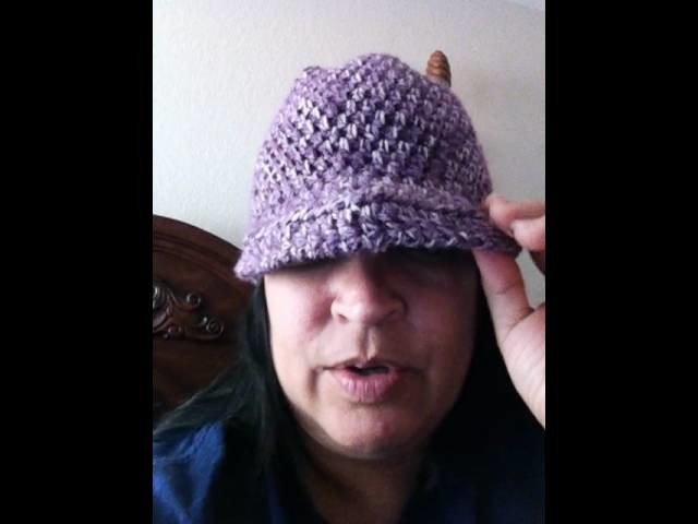 Hat With Brim Video Response to Crochet Geek
