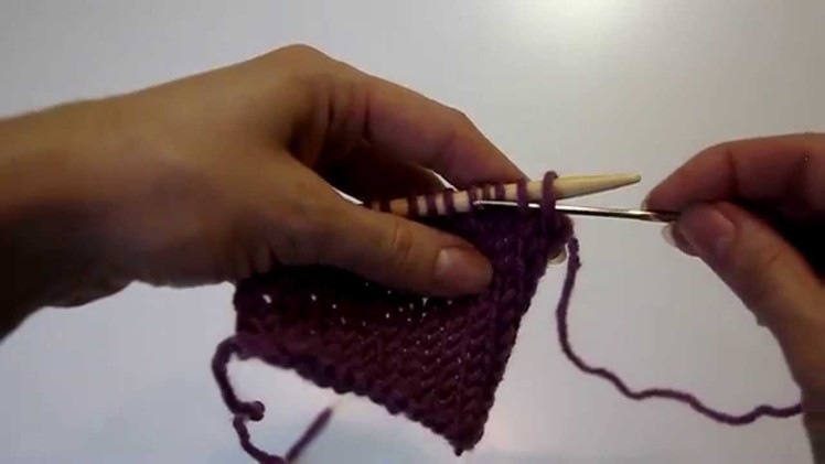 How To Knit: Sewn Cast-Off aka Sewn Bind-Off