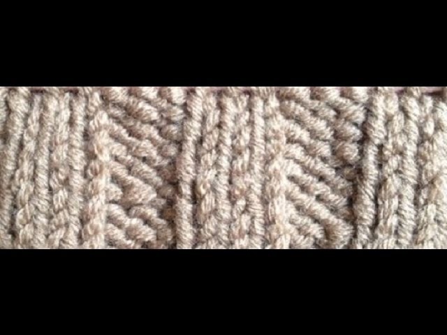 How to Knit the Rib or Ribbing Stitch: Knit three Purl three by ThePatterfamily