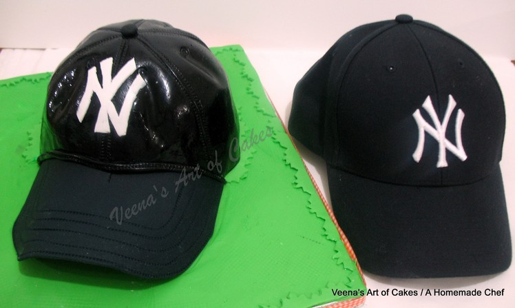 How to make a Baseball Cap Cake