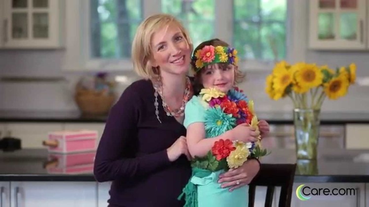 How to Make a Flower Bouquet Costume