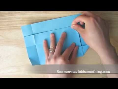 How to make an origami paper envelope (no tape or glue needed)