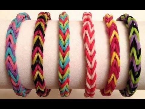 How to Make - Loom Band Fish Tail Bracelets- EASY DIY Tutorial