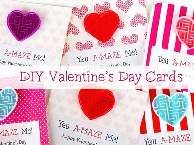 Last Minute DIY Valentine's Day Gifts: Valentine's Day Cards (Easy, quick, and cheap!)