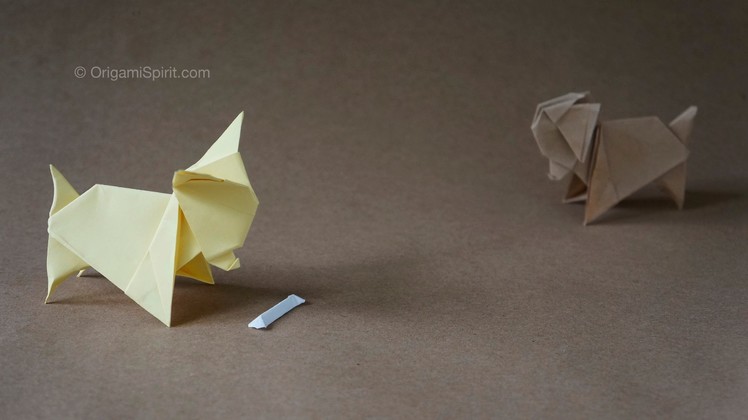 Origami Dog : : Perro Chihuahua