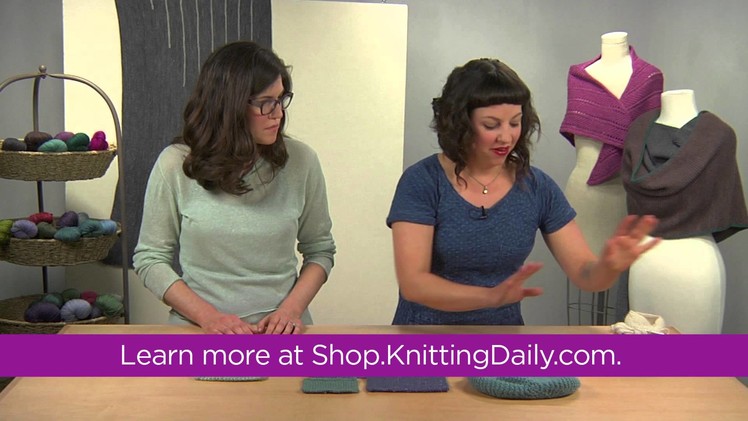 Preview Beyond Basic Garter Stitch with Courtney Kelley and Kate Gagnon Osborn