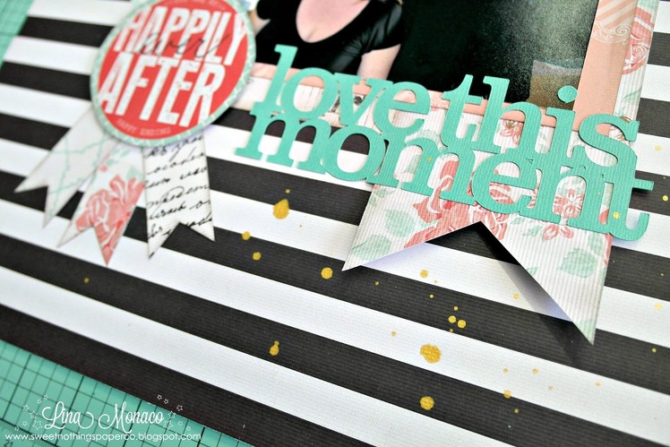 Scrapbook Layout Process #2- Happily Ever After