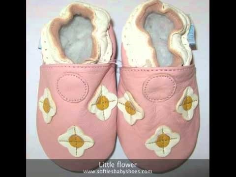 Soft sole leather baby shoes by Softies baby shoes