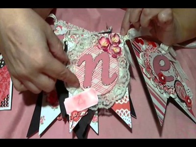 Valentine's Day Banner and Cards - DT project for Scrapbooking with ME Boutique