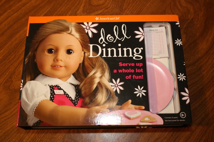 AG Doll Dining Review American Girl Doll Craft Kit