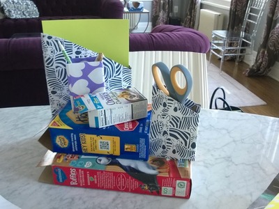 Back to School Craft: Desk Organization and Folder Covers