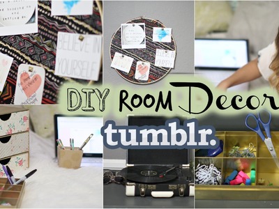 Back to School: DIY Tumblr Room Decor Organization & Giveaway