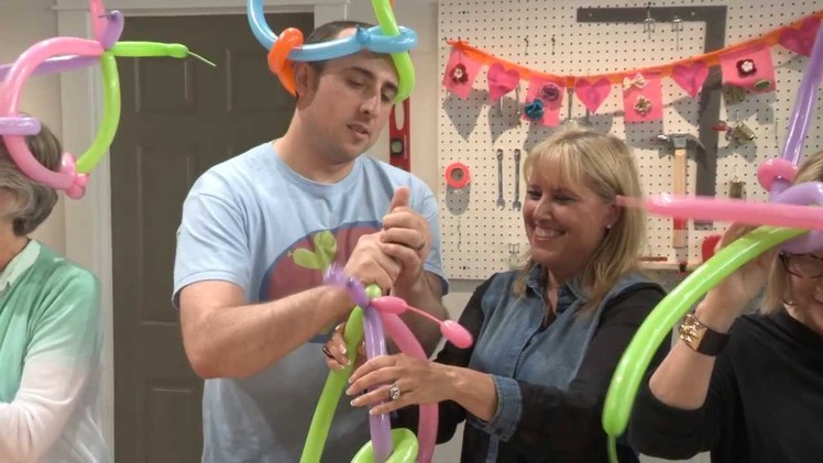 Balloon Hat - Threadbanger DIY Party