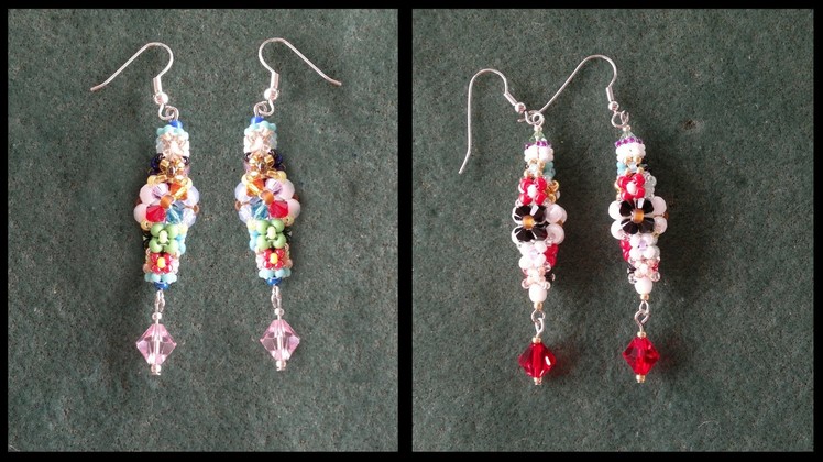Beading4perfectionists : Spring cleaning video : Chenille earrings beading tutorial