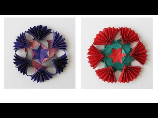 Cool Snowflake - Modular Origami -Estrella