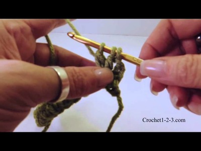 Crochet 1-2-3 Issue 5 3 Double Crochet Cluster