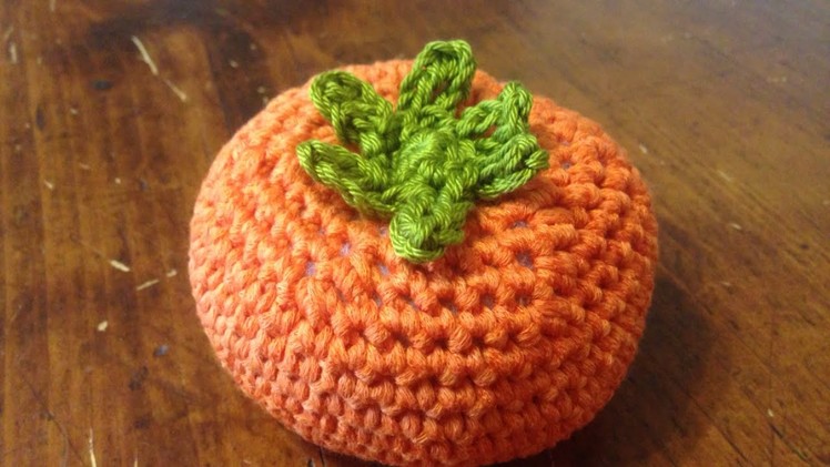 Crochet a Cute Persimmon Fruit - DIY Crafts - Guidecentral