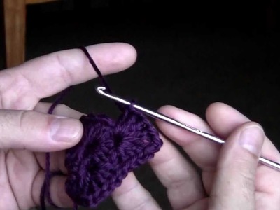 Crochet Granny Square part 1