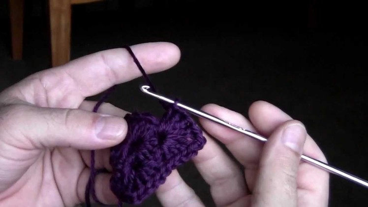 Crochet Granny Square part 1