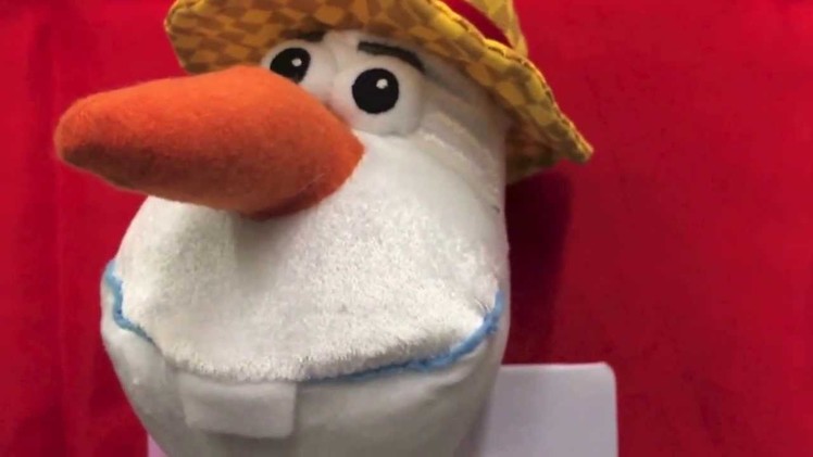 Disney Frozen - Singing Olaf Snowman Stuffed Toy - Olaf in Summer by DisneyToysReview