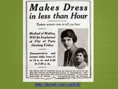 DIY 1920's Costume,One Hour Dress 1920-30 Dress Pattern FREE,ONE HOUR DRESS 1920's Flapper Dress Pat