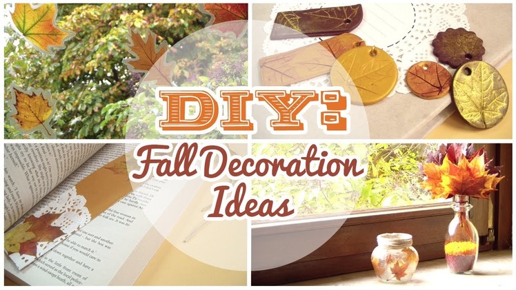 DIY: 4 Easy Fall Decorations