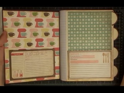 DIY Altering A Compostion Notebook to a Recipe Book Part Two
