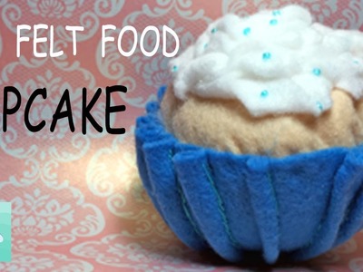 DIY Felt Food: Cupcake