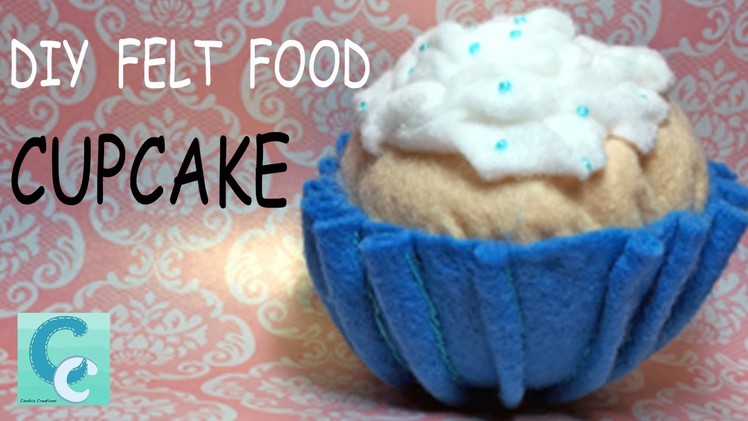 DIY Felt Food: Cupcake