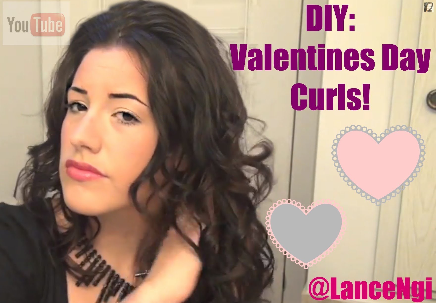 DIY How To- Create THE PERFECT Curls for Valentines Day!