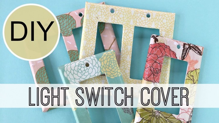 DIY Light Switch Covers | by Michele Baratta