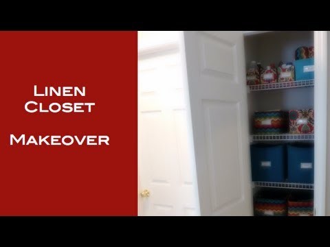 DIY: Linen Closet Makeover