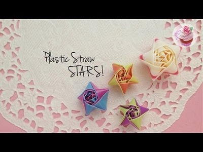 DIY: Plastic straw stars ☆