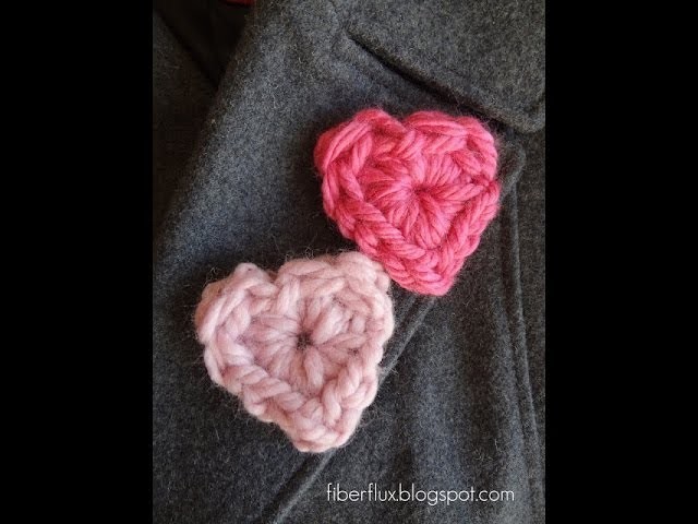 Episode 46: How to Crochet a Chunky Heart Pin