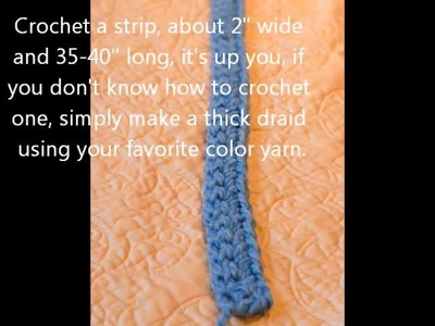 Fringe Blanket tutorial - DIY
