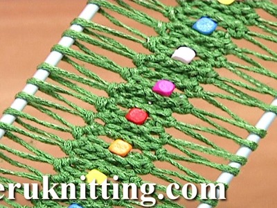 Hairpin Lace Crochet With Beads Tutorial 25 Easy to Make Hairpin Strip
