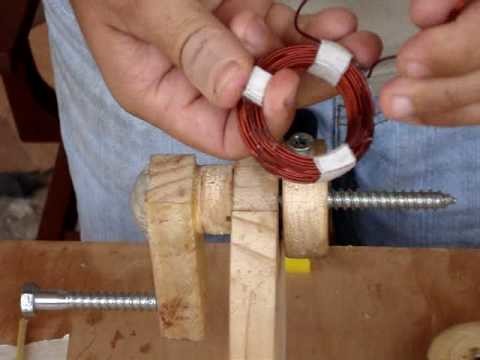 How to build a homemade coil for a P.M.A generator. (wind turbine, hydroelectric)