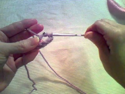 How to Crochet - Treble Crochet Stitch (a.k.a Triple Crochet Stitch)
