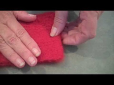 How to Knit: Felting