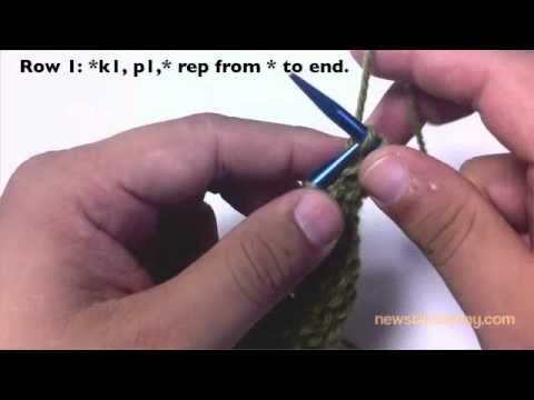 How to Knit The Seed Stitch
